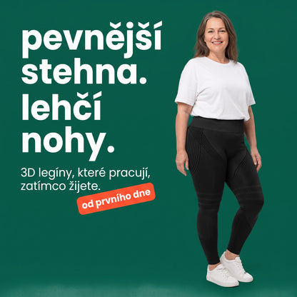 3D tvarující legíny Belinelle – pevnější stehna, lehčí nohy