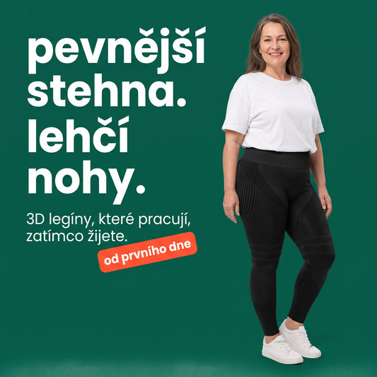 3D tvarující legíny Belinelle – pevnější stehna, lehčí nohy