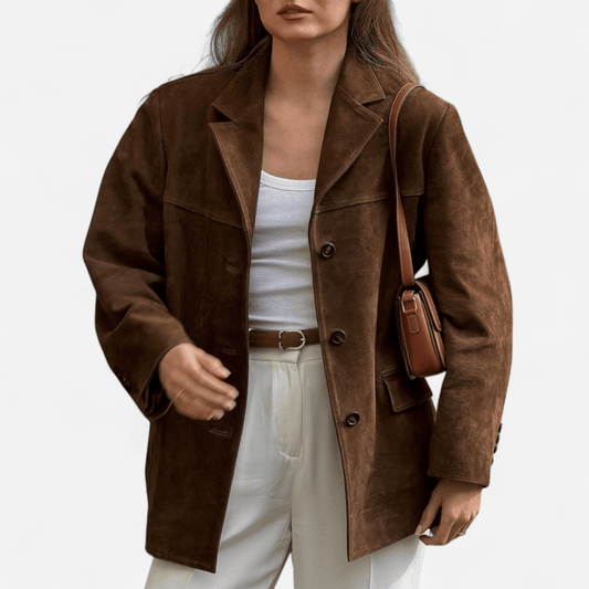 Blazer en suède