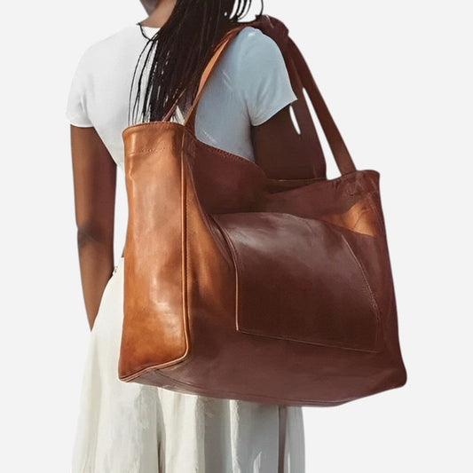 Sac fourre-tout souple en cuir