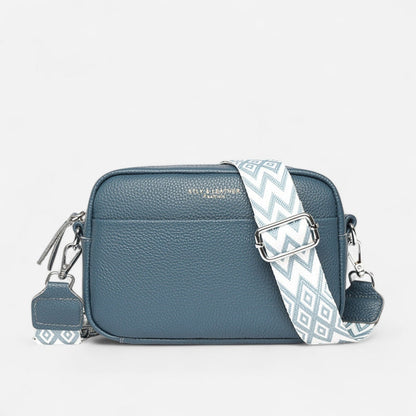 Sac à bandoulière rectangle à sangle tissée