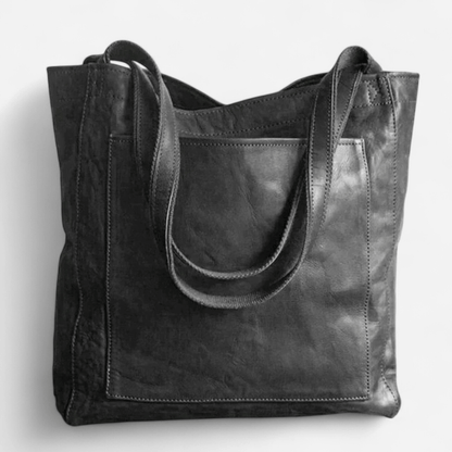 Sac fourre-tout en cuir grand format