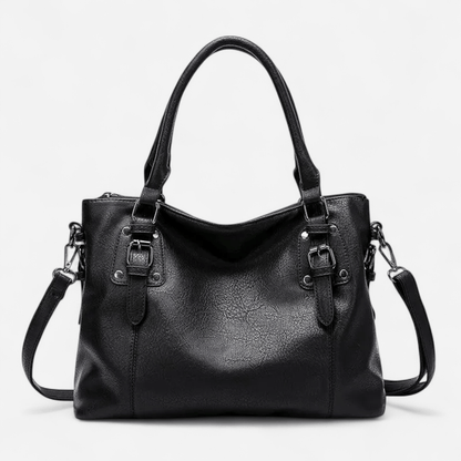Sac à bandoulière en cuir à poches