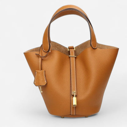 Sac fourre-tout en cuir véritable