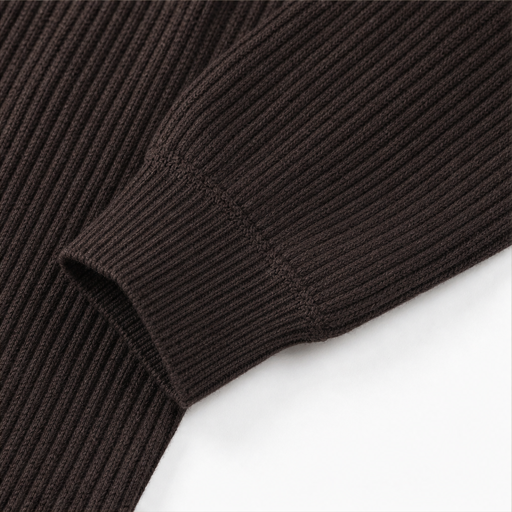 Robe longue plissée à haut en tricot